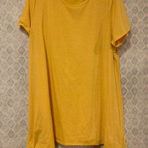 3XL Lularoe Melissa Sharkbite Tunic Top